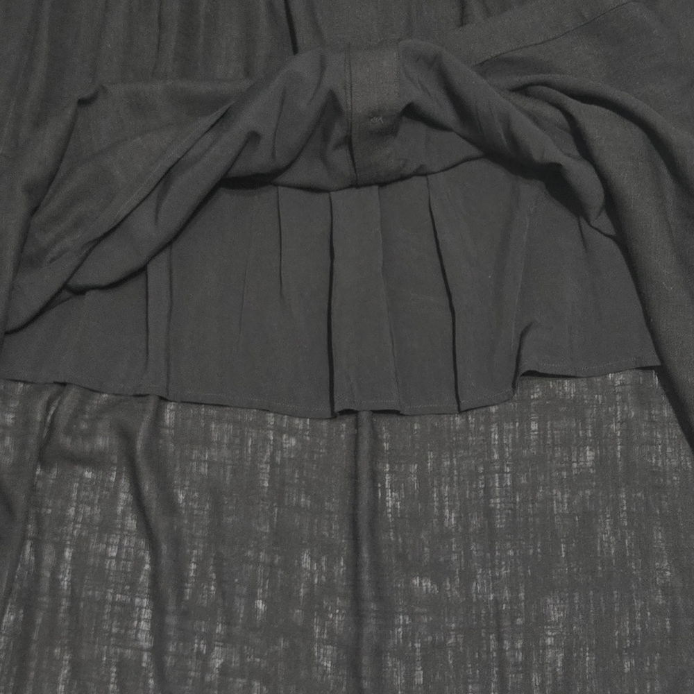 Buffalo David Bitton Black Catina Button-Down Midi Dress Size Medium - Picture 8 of 10